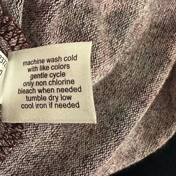 Lane Bryant size 18/20 super soft red plaid scoop neck long sleeve tunic top - Picture 6 of 8